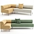 Eave Dining Sofa Set: Norm Architects 3D model small image 1