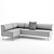 Eave Dining Sofa Set: Norm Architects 3D model small image 5