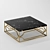 Elegant Marble Coffee Table 3D model small image 1