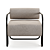 Ardent Club Chair: Exquisite Comfort and Style 3D model small image 2