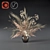 Eternal Bloom: Dried Flower Bouquet 3D model small image 1