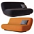 Chic Chelsea Sofa by BoConcept 3D model small image 2