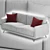 Modern Doimo Salotti Bristol Sofa 3D model small image 4