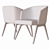 Luxury Minotti Creed Lounge Chair 3D model small image 3
