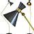Skagen Retro Floor Lamp 3D model small image 1