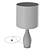 Elegant Baker Svan Line Table Lamp 3D model small image 4