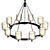 Elegant Arcadia Chandelier: Stylish Lighting Fixture 3D model small image 2