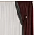 Revamped Curtain Design 3D model small image 4