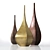 Handcrafted DeCastelli Vases: Shimla & Jaipur 3D model small image 1