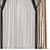 Elegant Drape Panel 3D model small image 3