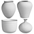 Modern Vases Set for V-Ray and Corona 3D model small image 5