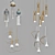 Vibrant Pendant Lighting Collection 3D model small image 1