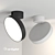 Adjustable Round Flap Lamp 3D model small image 4