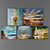 16-Piece Oil Painting Set 3D model small image 2