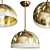 Modern ARTERIORS Leo Pendant Chandelier 3D model small image 1