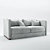 Luxury Belgian Sofa: Elegant & Timeless 3D model small image 1