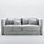 Luxury Belgian Sofa: Elegant & Timeless 3D model small image 2