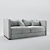 Luxury Belgian Sofa: Elegant & Timeless 3D model small image 3