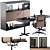 Executive Office Furniture Set 3D model small image 2