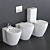 Connect Collection: Close Coupled Toilet 3D model small image 1