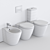 Connect Collection: Close Coupled Toilet 3D model small image 5