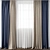 Exquisite Curtain Model: 3D OBJ & 3DS Max 3D model small image 1