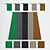 Kvadrat East 3D Rug: Versatile Design 3D model small image 1