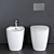 Ideal Standard Dea Collection WC & Bidet 3D model small image 3