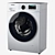 Samsung WW70J52E02W, Slim Washing Machine 3D model small image 3