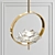 Ethereal Blooms Pendant Light 3D model small image 2