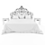 Elegant Dream Bed 3D model small image 4