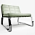 Delaunay Quilt Armchair: Elegant, Sophisticated, Timeless 3D model small image 1