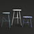 Sleek Puccio Stool: Impeccable Design 3D model small image 4