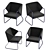 Modern LYFT Lounge Chair: Sleek Design, Superior Comfort 3D model small image 2