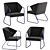 Modern LYFT Lounge Chair: Sleek Design, Superior Comfort 3D model small image 3