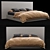 Sleek Turbo Bed 3D model small image 1