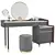 Elegant Vanity Table: Sleek Design & Maximum Functionality 3D model small image 1