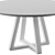 Elegant Round Dining Table 3D model small image 3