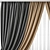 Elegant Detailed Curtain Model 3D model small image 3