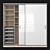 Modus MS163 Sliding Wardrobe: Narrow Profile, Elegant Design 3D model small image 1