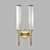 Madisson Modern Brass Pendant 3D model small image 1