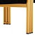 Elegant Burnett Stool: Stylish Seating Solution 3D model small image 4