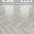 Title: Light Oak Parquet - Herringbone, Linear, Chevron 3D model small image 4