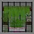 Tropical Wall Grid Pot: Realistic Vertical Garden 3D model small image 5