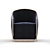 Comfort Plus Arm Chair 3D model small image 2