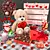 Romantic Valentine Decor Set 3D model small image 1