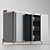 Sleek Taycan Cabinet: Stylish Storage Solution 3D model small image 2