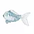 Elegant Glass Fish Figurine 3D model small image 2