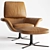 Elegant Minotti Blake Armchair 3D model small image 4