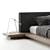 Sophisticate your space with Modloft Worth Bed 3D model small image 2